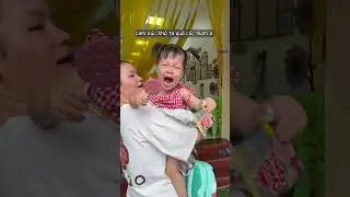 Bố mẹ chưa kịp kh&oacute;c th&igrave; con đ&atilde; kh&oacute;c thay phần bố mẹ #thuanthuyfamily #shorts