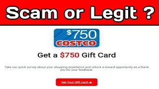 Giftreview.us Reviews - $750 Costco Gift Card Legit or Scam?