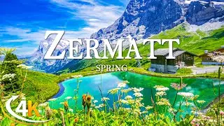 Zermatt 4K &bull; Scenic Relaxation Film With Peaceful Music &bull; Stunning Nature | 4K Video UltraHD