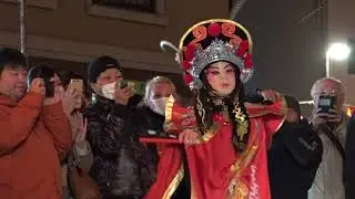 マルチ3CAM　女流彩華・大盛りあがり単独中国変面ショー　第27回長崎燈會ランタンフェスティバル2020　中央公園会場　20200207