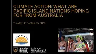 Climate Action: What are Pacific Island nations hoping for from Australia?