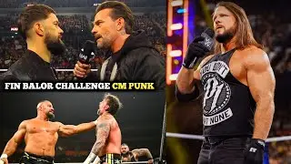 Aj style Vs CM Punk Raw 
