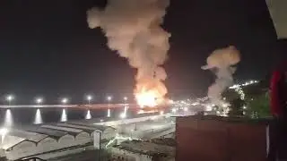 VEDA WORLD NEWS | AMERICAN AIR STRIKE PORT OF LA GUAIRA VENEZUELA