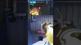 PHARAH TIP: PRACTICE YOUR AIR SHOTS SO YOU CAN DO THIS! #shorts #overwatch2