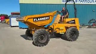 2018 Thwaites 6 ton Swivel Dumper, Entered into Auction