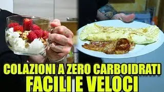 7 GIORNI A ZERO CARBOIDRATI  COLAZIONI SENZA CARBO! + UNA SORPRESA FINALE! • EP.5