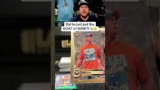 THE ONLY ONE IN THE WORLD!! 🌎🤯 1/1 of the GOAT of WWE?