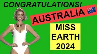 WINNING PERFORMANCE OF JESSICA LANE (AUSTRALIA) IN MISS EARTH 2024