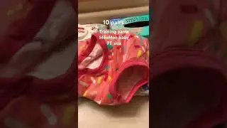 I found the biggest toddler training pants #amazon #moomoobaby  #pottytrain