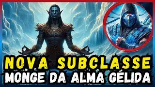Monge do Caminho da Alma Gélida | Novos Monges em D&D | #rpg #dnd #dnd5e