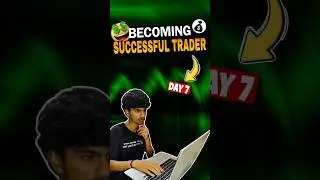Day 7 of Becoming a Successful Trader 🚀📈#successfultrader #tradexatharv #trading #trader #crypto