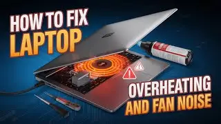 How to Fix Laptop Overheating and Fan Noise [Dust Clean]