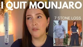 Why I Quit Mounjaro After Losing 7 Stone | Life After 15mg & Mental Health Struggles