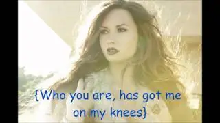 Demi Lovato-Falling Over Me (Lyrics)