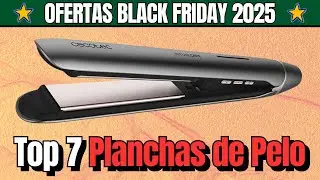 🔝 Las 7 mejores PLANCHAS DE PELO BARATAS de BLACK FRIDAY [2025] GHD, Cecotec, Remington