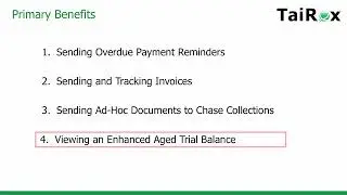 Get Paid Faster in Sage 300 with TaiRox Collections