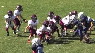 Next Barry Sanders - Tavian Edwards 7year old Football Highlight