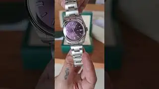 Rolex Oyster Perpetual 36mm Red Grape #shorts #rolex #rolexwatch #rolexoysterperpetual