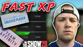 FASTEST WAY TO GET XP! MLB The Show 20 Diamond Dynasty