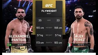 A.Pantoja Vs A.Perez Fight Week Contract