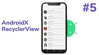 RecyclerView(AndroidX 2020): Part 5 | Search bar with RecyclerView | Android Studio Tutorial