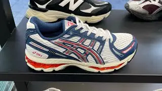 ASICS Gel Kayano 12.1 (White/ Independence Blue) - Style Code: 1203A885-100