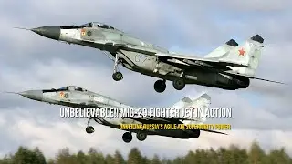 Unbelievable!! MiG-29 Fighter Jet in Action | Unveiling Russia&rsquo;s Agile Air Superiority Power