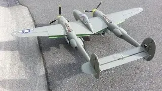 Mini Mod Review of the FlightLineRC P-38L Lightning