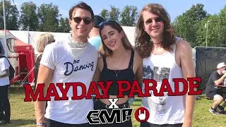 Mayday Parade - Interview with Derek Sanders and Alex Garcia @ Slam Dunk Festival 2021!