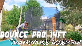 Trampoline Assembly | Time Lapse | Bounce Pro 14ft Trampoline By Sportspower