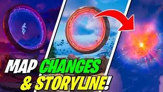 Fortnite Chapter 4 v23.50 SECRET MAP CHANGES & ENDING STORYLINE!