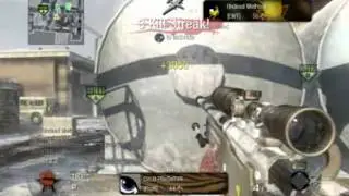 Insane quad kill. One shot four kills!