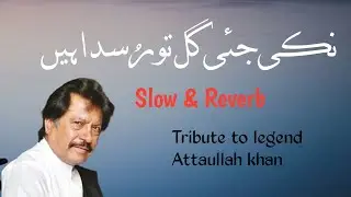 Niki jayi gal toon rusdain |  slow and reverb | A tribute to legend attaullah khan esakhelvi