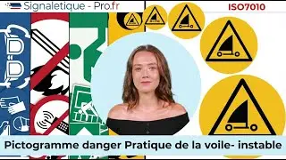 Pictogramme danger  Pratique de la voile