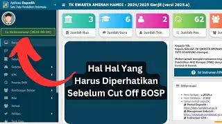 Hal Hal Yang Perlu Diperhatikan OPS Sebelum Cut Off BOSP 2025