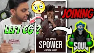 SPOWER JOINING SOUL AGAIN 🤯🥳| LEFT CG 😱| reply by hector🚨