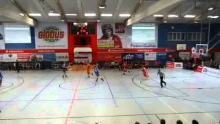 4quarter Rostock Seawolves- Iztehoe / 1 Regionalliga Germany (Zbigniew Owczarek Red Jersey 17)