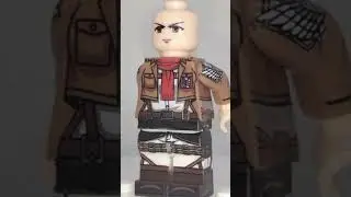 LEGO ATTACK ON TITAN 進撃の巨人 MIKASA ACKERMAN  WM6148 WM2446 LEGO UNOFFICIAL #shorts #lego #進撃の巨人