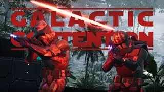 The 41st Elite Corp Engage Hostiles in Jungle Terrain || Squad Galactic Contention Mod