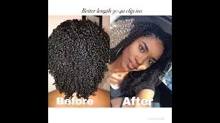 HOW I STYLE MY 3C-4A BETTER LENGTH CLIP INS!