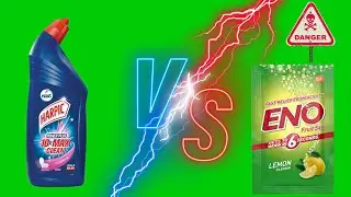 🥵Khtarnak Experiment | Harpic Vs Eno Reaction | Science Experiments | Expert XYZ #youtubelongs