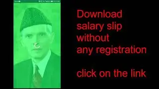Salary Slip Free Download with just one click