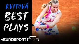 Petra Kvitov&aacute;  | Best Plays | Roland Garros 2020 | Eurosport