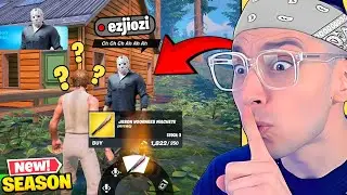 MI FINGO JASON il BOSS NPC e DISTRUGGO TUTTI su FORTNITE! 😂🔪