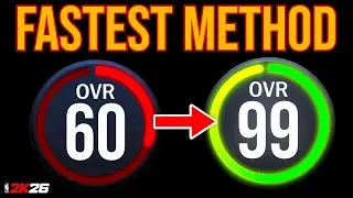 Here's How to Get 99 OVR + Max Badges FAST in NBA 2K26