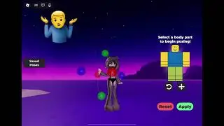 How to pose ur avatar like this: &ldquo;🤷&rdquo; in Catalag Avatar Creator