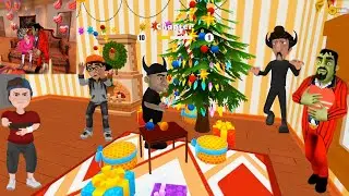 Save The House Christmas Mania Vs Scary Stranger 3D Some Chocolate Wont Hurt Gameplay