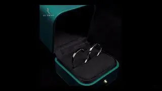 L&L Jewelry | Custom Gold & Silver Jewelry Manufacturer - Special Design of A Platinum Couple Ring