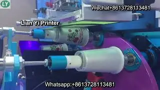 Plastic cup auto printing machine plastic cup logo multiple color printing machine