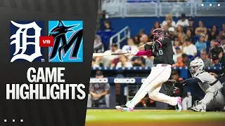 Tigers vs. Marlins Game Highlights (9/13/25) | MLB Highlights
